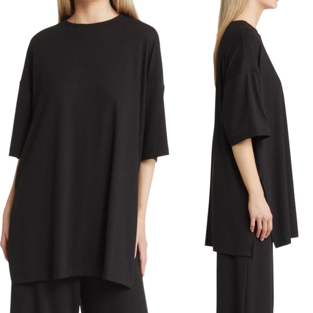 Dressed in Lala Lex Ribbed Oversize T-Shirt